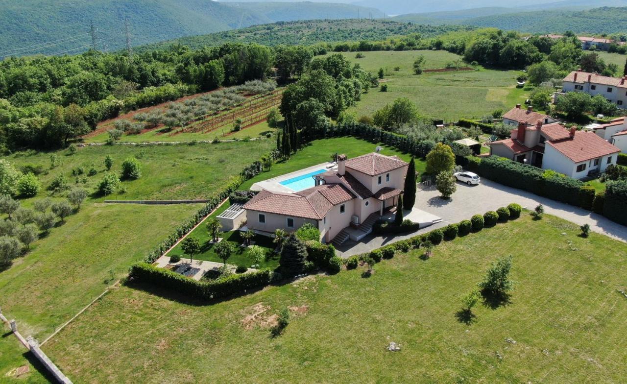 Villa Labin In Zartinj - Luxury Privacy Heated Pool With Auto Cover Exterior photo