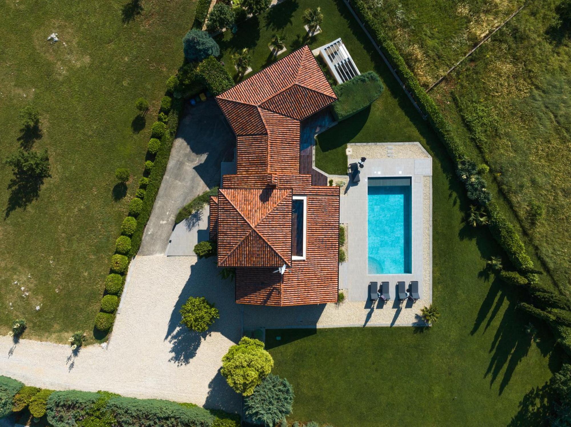 Villa Labin In Zartinj - Luxury Privacy Heated Pool With Auto Cover Exterior photo